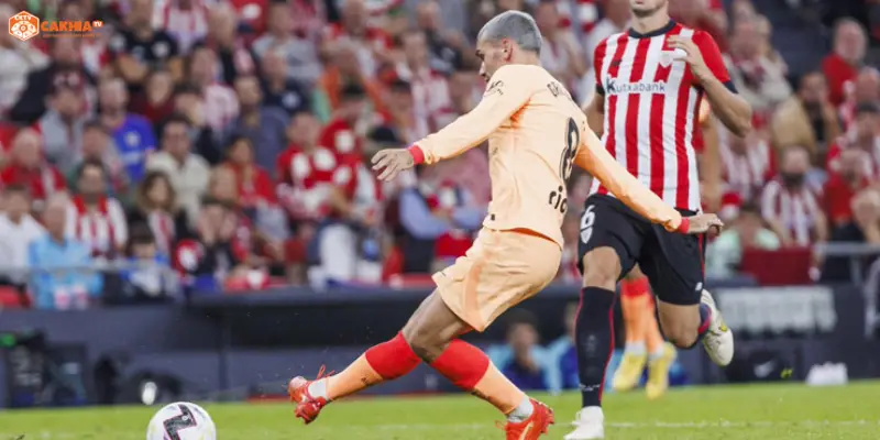 Chiến thuật pressing cao Atlético de Madrid vs Athletic Club La Liga vòng 32