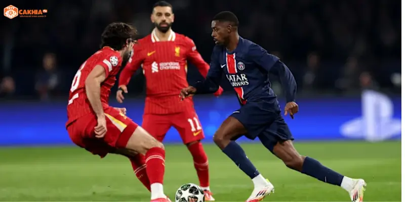 Ousmane Dembélé và Mohamed Salah sẵn sàng đối đầu trong trận Paris Saint-Germain vs Liverpool